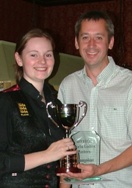 Reanne Evans Masters Champion